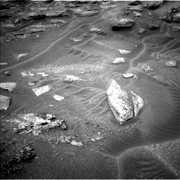 Nasa's Mars rover Curiosity acquired this image using its Left Navigation Camera on Sol 3631, at drive 2224, site number 97