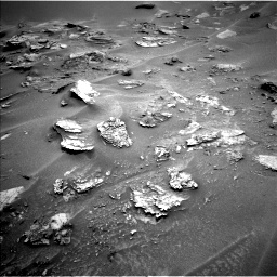 Nasa's Mars rover Curiosity acquired this image using its Left Navigation Camera on Sol 3631, at drive 2362, site number 97