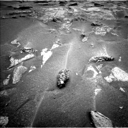 Nasa's Mars rover Curiosity acquired this image using its Left Navigation Camera on Sol 3631, at drive 2434, site number 97
