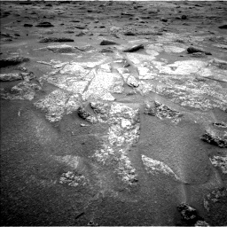 Nasa's Mars rover Curiosity acquired this image using its Left Navigation Camera on Sol 3631, at drive 2458, site number 97
