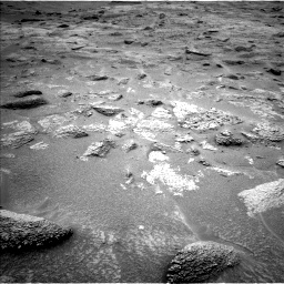 Nasa's Mars rover Curiosity acquired this image using its Left Navigation Camera on Sol 3631, at drive 2506, site number 97