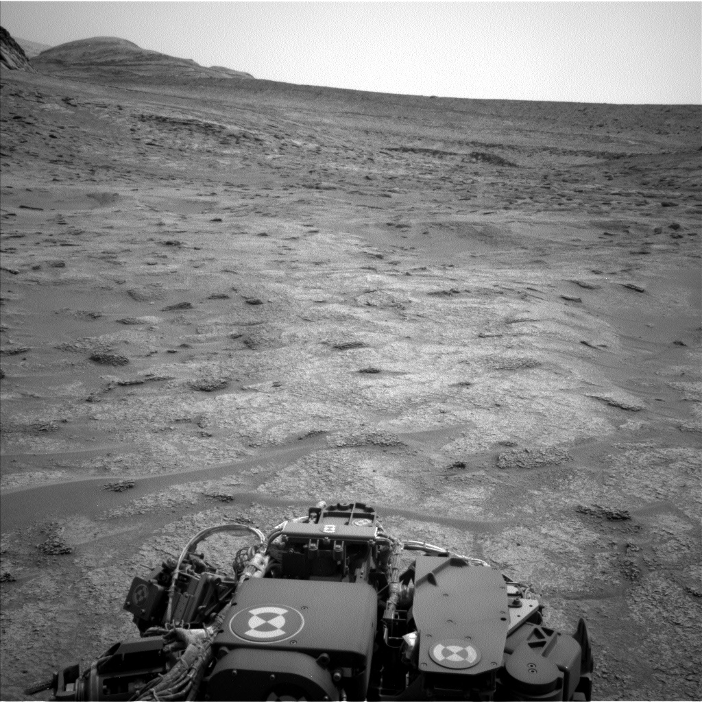 Nasa's Mars rover Curiosity acquired this image using its Left Navigation Camera on Sol 3631, at drive 2590, site number 97