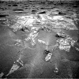 Nasa's Mars rover Curiosity acquired this image using its Right Navigation Camera on Sol 3631, at drive 2452, site number 97