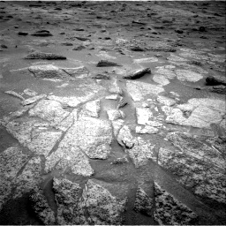 Nasa's Mars rover Curiosity acquired this image using its Right Navigation Camera on Sol 3631, at drive 2470, site number 97