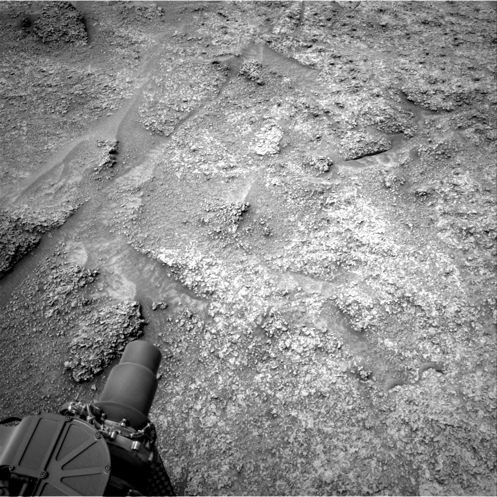 Nasa's Mars rover Curiosity acquired this image using its Right Navigation Camera on Sol 3632, at drive 2590, site number 97