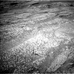 Nasa's Mars rover Curiosity acquired this image using its Left Navigation Camera on Sol 3633, at drive 2740, site number 97
