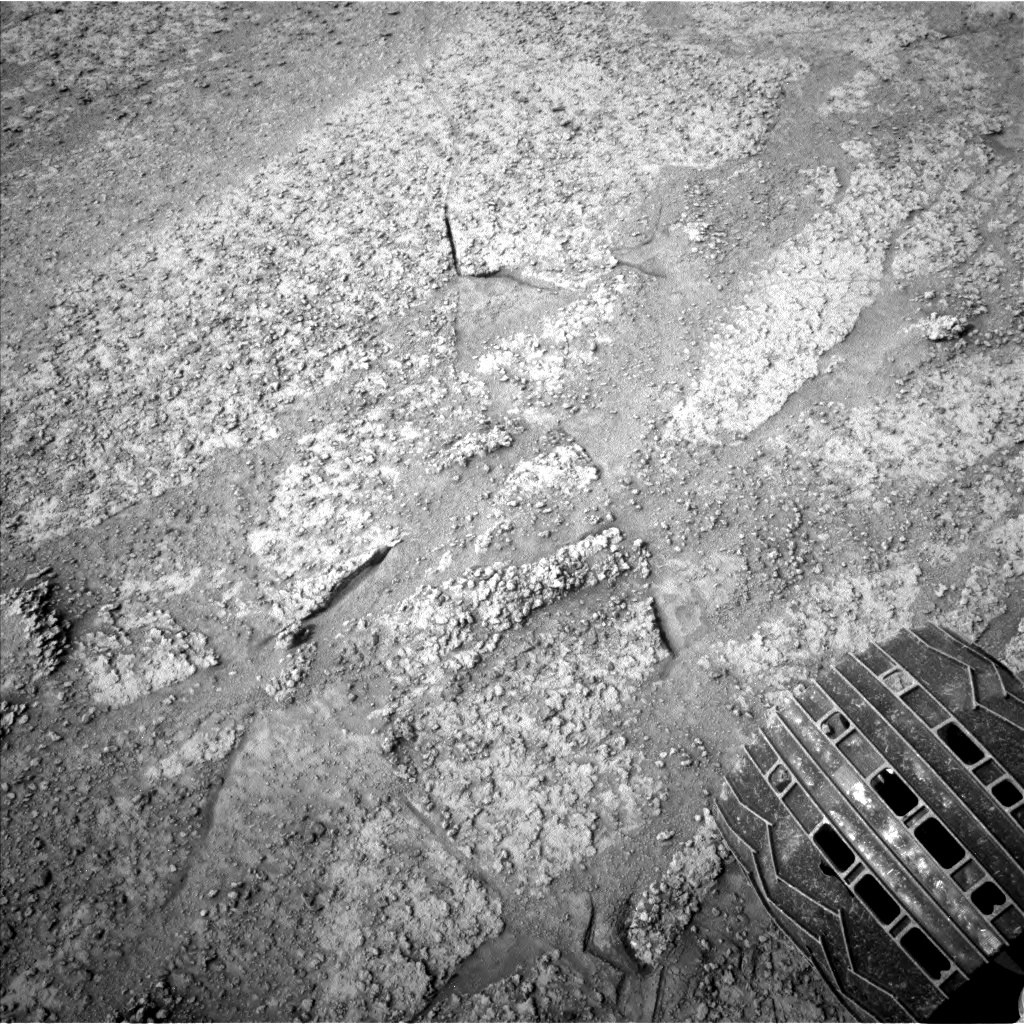 Nasa's Mars rover Curiosity acquired this image using its Left Navigation Camera on Sol 3633, at drive 2762, site number 97