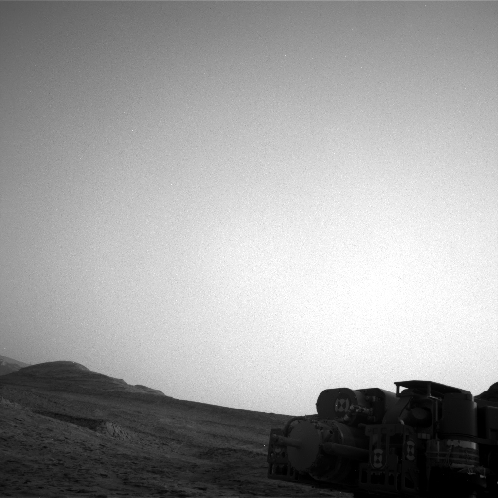 Nasa's Mars rover Curiosity acquired this image using its Right Navigation Camera on Sol 3633, at drive 2762, site number 97