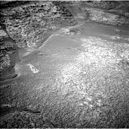 Nasa's Mars rover Curiosity acquired this image using its Left Navigation Camera on Sol 3635, at drive 2804, site number 97