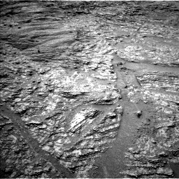 Nasa's Mars rover Curiosity acquired this image using its Left Navigation Camera on Sol 3635, at drive 2906, site number 97