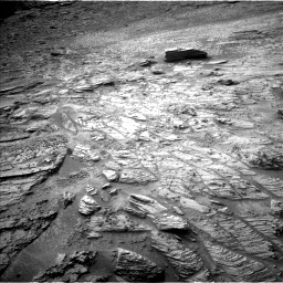 Nasa's Mars rover Curiosity acquired this image using its Left Navigation Camera on Sol 3635, at drive 3038, site number 97
