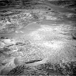 Nasa's Mars rover Curiosity acquired this image using its Right Navigation Camera on Sol 3635, at drive 2786, site number 97