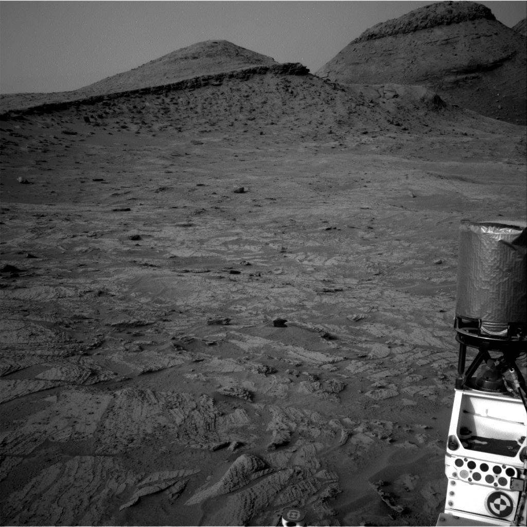 Nasa's Mars rover Curiosity acquired this image using its Right Navigation Camera on Sol 3635, at drive 3110, site number 97