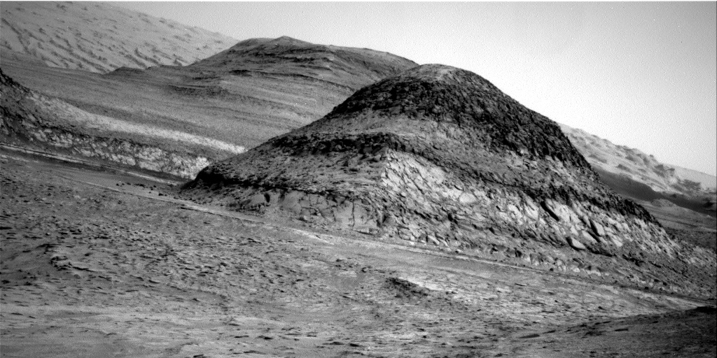 Nasa's Mars rover Curiosity acquired this image using its Right Navigation Camera on Sol 3635, at drive 3110, site number 97