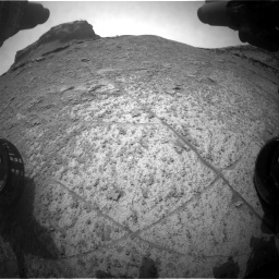 Nasa's Mars rover Curiosity acquired this image using its Front Hazard Avoidance Camera (Front Hazcam) on Sol 3638, at drive 3194, site number 97
