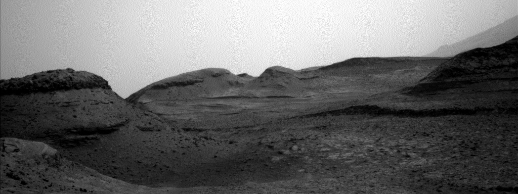 Nasa's Mars rover Curiosity acquired this image using its Left Navigation Camera on Sol 3638, at drive 3110, site number 97