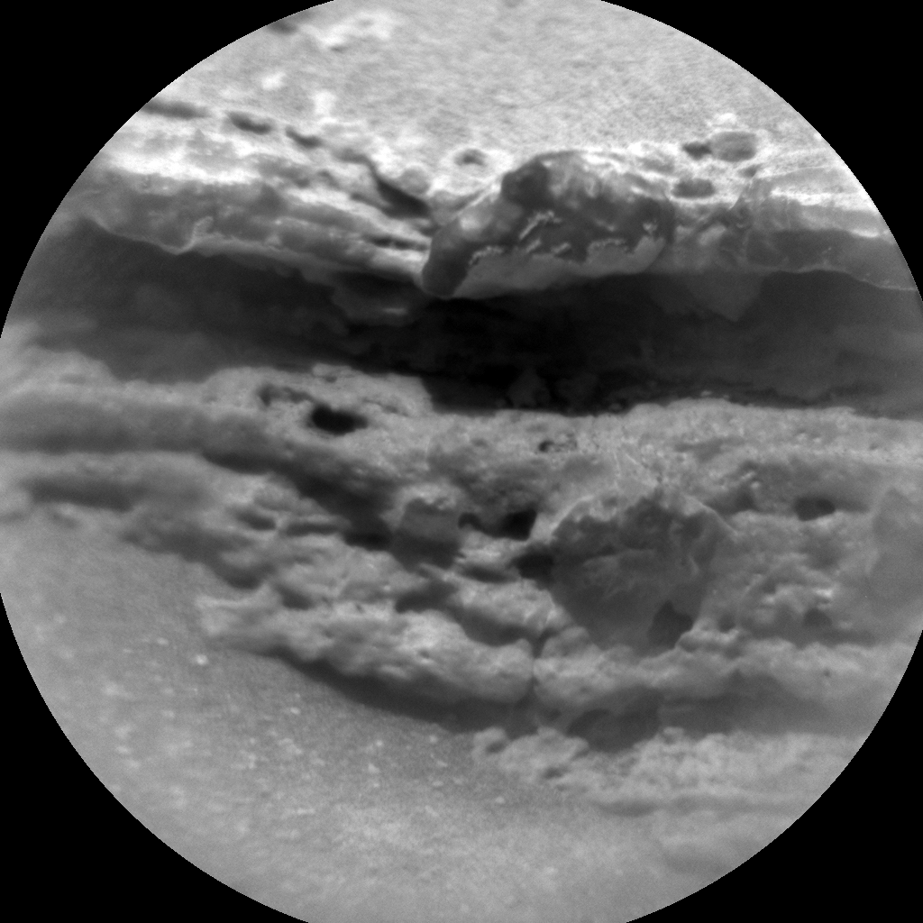Nasa's Mars rover Curiosity acquired this image using its Chemistry & Camera (ChemCam) on Sol 3641, at drive 144, site number 98