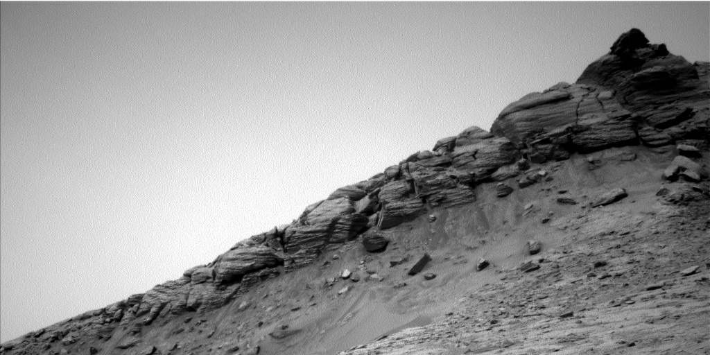 Nasa's Mars rover Curiosity acquired this image using its Left Navigation Camera on Sol 3642, at drive 270, site number 98