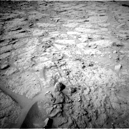 Nasa's Mars rover Curiosity acquired this image using its Left Navigation Camera on Sol 3646, at drive 406, site number 98