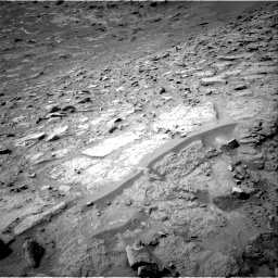 Nasa's Mars rover Curiosity acquired this image using its Right Navigation Camera on Sol 3646, at drive 370, site number 98