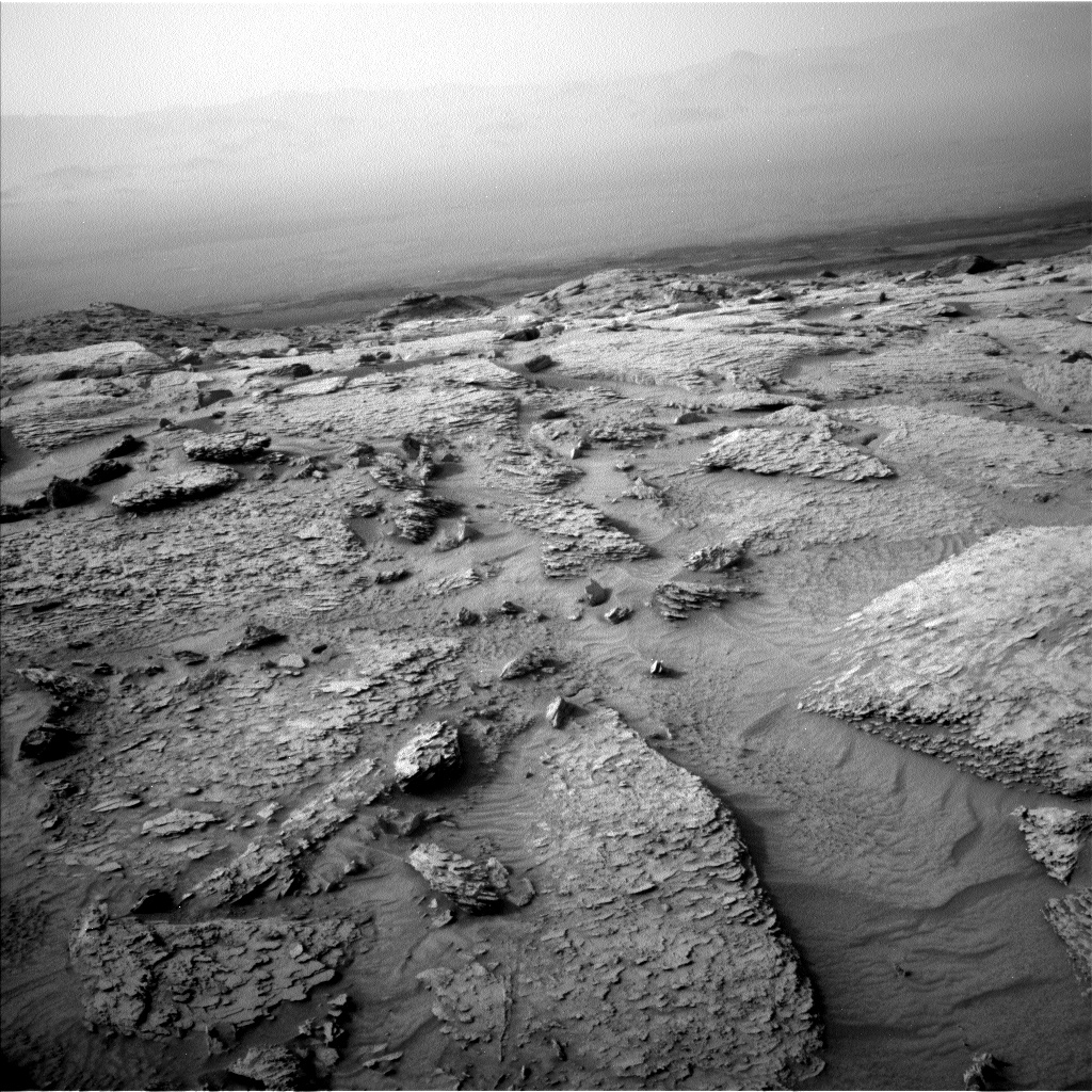 Nasa's Mars rover Curiosity acquired this image using its Left Navigation Camera on Sol 3648, at drive 854, site number 98