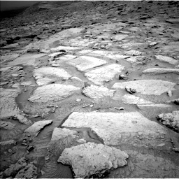 Nasa's Mars rover Curiosity acquired this image using its Left Navigation Camera on Sol 3651, at drive 932, site number 98
