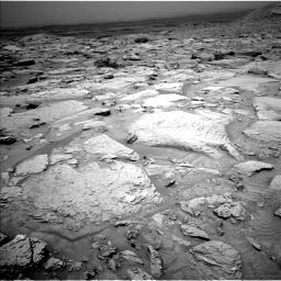 Nasa's Mars rover Curiosity acquired this image using its Left Navigation Camera on Sol 3651, at drive 950, site number 98