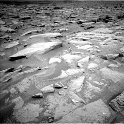 Nasa's Mars rover Curiosity acquired this image using its Left Navigation Camera on Sol 3651, at drive 998, site number 98