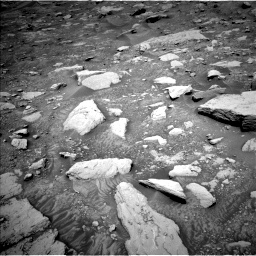 Nasa's Mars rover Curiosity acquired this image using its Left Navigation Camera on Sol 3651, at drive 1052, site number 98