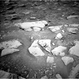 Nasa's Mars rover Curiosity acquired this image using its Left Navigation Camera on Sol 3651, at drive 1082, site number 98