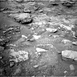 Nasa's Mars rover Curiosity acquired this image using its Left Navigation Camera on Sol 3651, at drive 1160, site number 98
