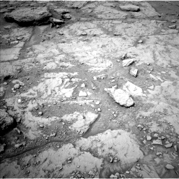 Nasa's Mars rover Curiosity acquired this image using its Left Navigation Camera on Sol 3651, at drive 1208, site number 98