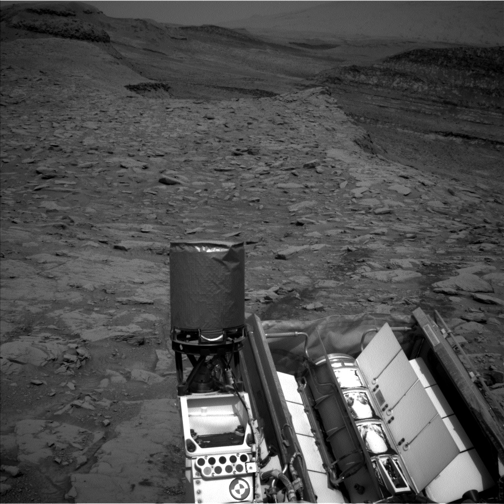Nasa's Mars rover Curiosity acquired this image using its Left Navigation Camera on Sol 3651, at drive 1292, site number 98