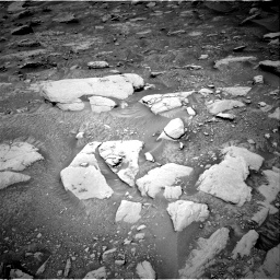 Nasa's Mars rover Curiosity acquired this image using its Right Navigation Camera on Sol 3651, at drive 1082, site number 98