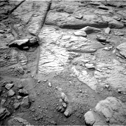 Nasa's Mars rover Curiosity acquired this image using its Left Navigation Camera on Sol 3653, at drive 1370, site number 98