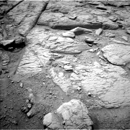 Nasa's Mars rover Curiosity acquired this image using its Left Navigation Camera on Sol 3653, at drive 1376, site number 98