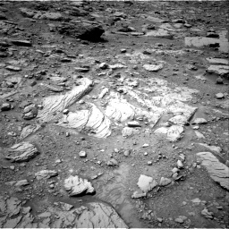 Nasa's Mars rover Curiosity acquired this image using its Right Navigation Camera on Sol 3653, at drive 1406, site number 98
