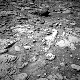 Nasa's Mars rover Curiosity acquired this image using its Right Navigation Camera on Sol 3653, at drive 1418, site number 98