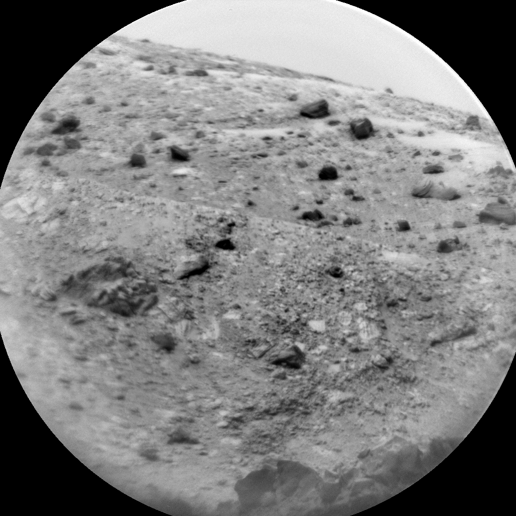 Nasa's Mars rover Curiosity acquired this image using its Chemistry & Camera (ChemCam) on Sol 3653, at drive 1292, site number 98