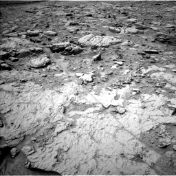 Nasa's Mars rover Curiosity acquired this image using its Left Navigation Camera on Sol 3655, at drive 1460, site number 98