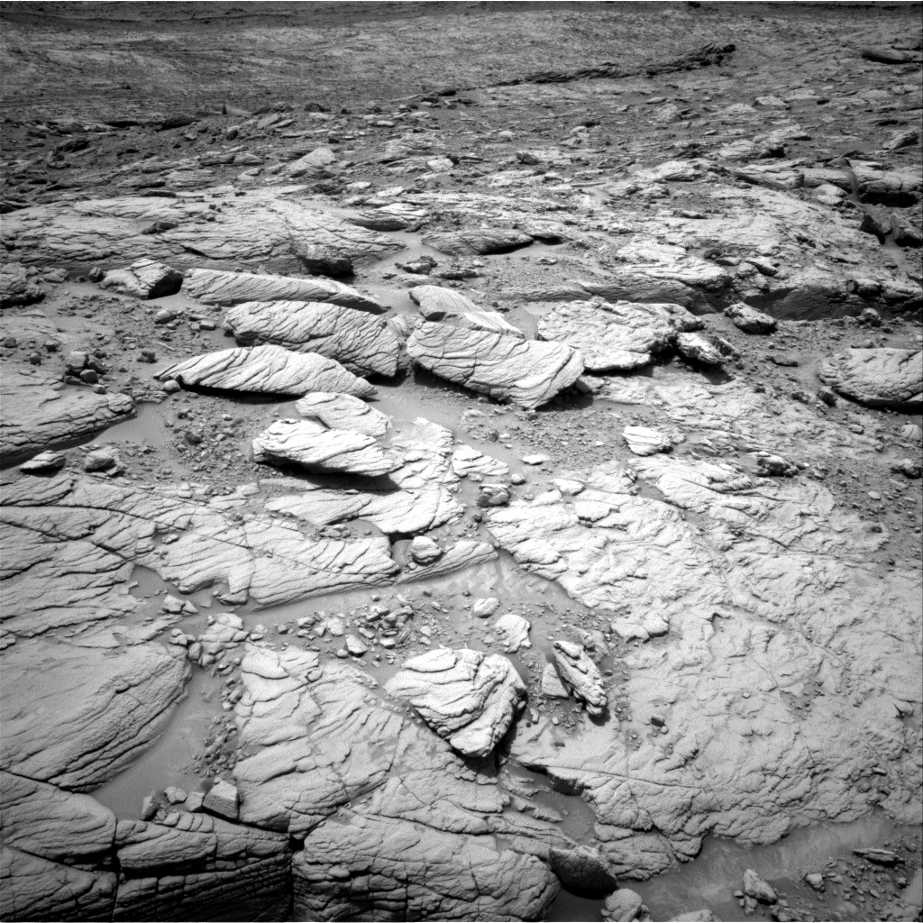 Nasa's Mars rover Curiosity acquired this image using its Right Navigation Camera on Sol 3655, at drive 1520, site number 98