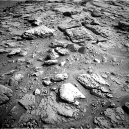 Nasa's Mars rover Curiosity acquired this image using its Left Navigation Camera on Sol 3658, at drive 1820, site number 98