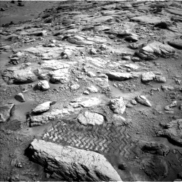 Nasa's Mars rover Curiosity acquired this image using its Left Navigation Camera on Sol 3658, at drive 1838, site number 98