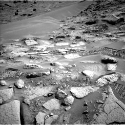 Nasa's Mars rover Curiosity acquired this image using its Left Navigation Camera on Sol 3658, at drive 1904, site number 98