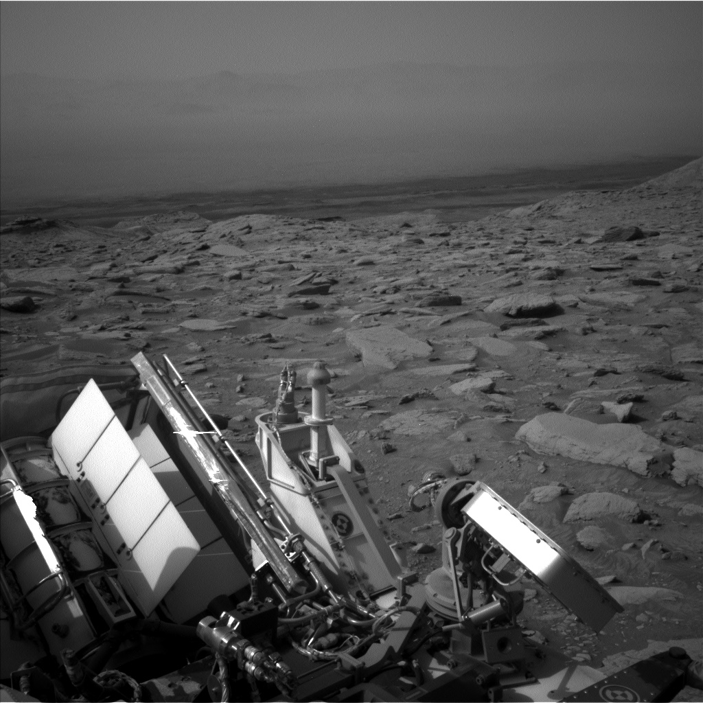 Nasa's Mars rover Curiosity acquired this image using its Left Navigation Camera on Sol 3658, at drive 1938, site number 98