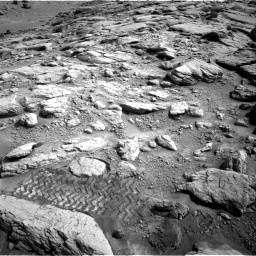 Nasa's Mars rover Curiosity acquired this image using its Right Navigation Camera on Sol 3658, at drive 1838, site number 98
