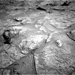 Nasa's Mars rover Curiosity acquired this image using its Left Navigation Camera on Sol 3665, at drive 2256, site number 98