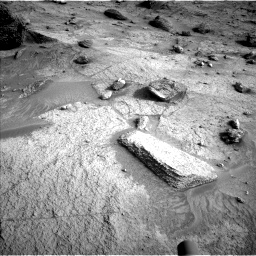 Nasa's Mars rover Curiosity acquired this image using its Left Navigation Camera on Sol 3665, at drive 2350, site number 98