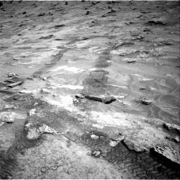 Nasa's Mars rover Curiosity acquired this image using its Right Navigation Camera on Sol 3665, at drive 2034, site number 98