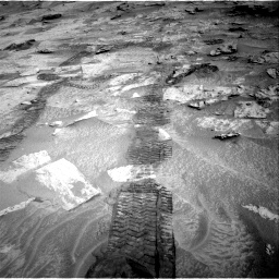 Nasa's Mars rover Curiosity acquired this image using its Right Navigation Camera on Sol 3665, at drive 2058, site number 98